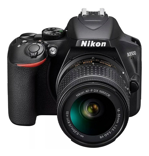 Cámara Nikon D3500 24,2 Mpx Kit 18-55mm Full Hd.