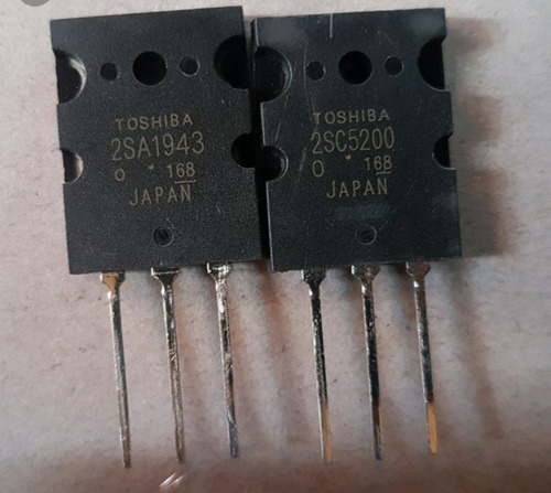 4 Unidades2 Pares Transistor Toshiba Orig 2sa1943 + 2sc5200