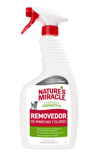 Removedor Manchas Y Olores Perro 709 Ml Natures Miracle