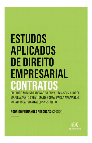 Estudos Aplicados De Direito Empresarial: Contratos, De Filho Sassi. Editora Almedina, Capa Mole Em Português, 2018