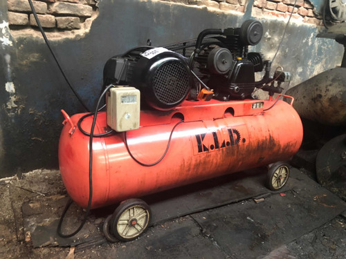 Compresor Tricilindrico 7,5hp Tanque 300lts Kld Envios Int.