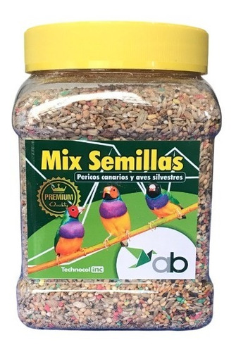 Comida Para Aves Ab Mix De Semillas Premi - g a $47