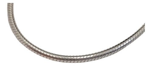 Pulseira Rabo De Rato 19 Cms  2mm Prata 925