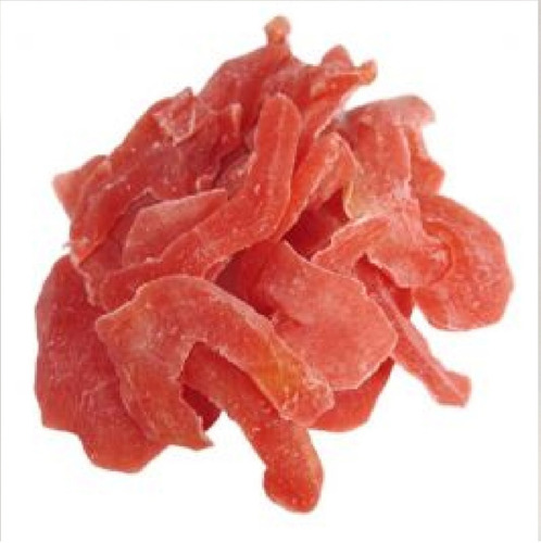 Imagen 1 de 3 de Papaya Glace En Rebanadas (rojo) - 1kg
