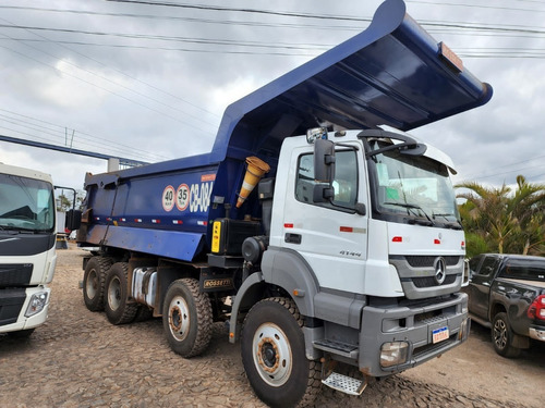   Mercedes Benz Axor 4141 8x4  Ano 2020 Caçamba Traçado 