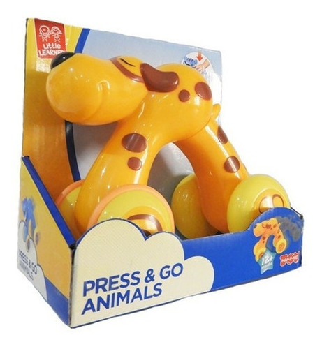 Imagen 3 de 5 de Animales Presiona Y Avanza Hap-p-kid 3975-3976