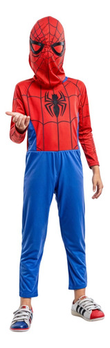 Fantasia Homem Aranha Infantil Roupa Spiderman Festa Criança