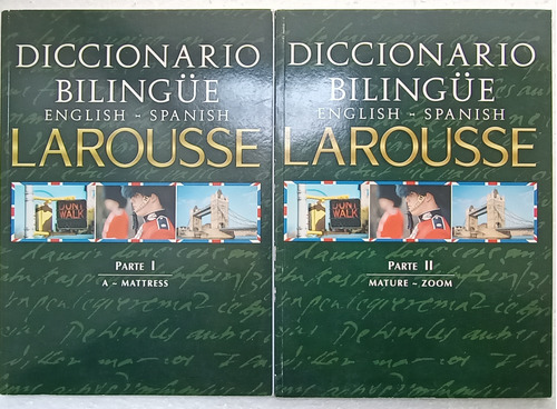 Diccionario Bilingüe English - Spanish Larousse Parte I Y Ii
