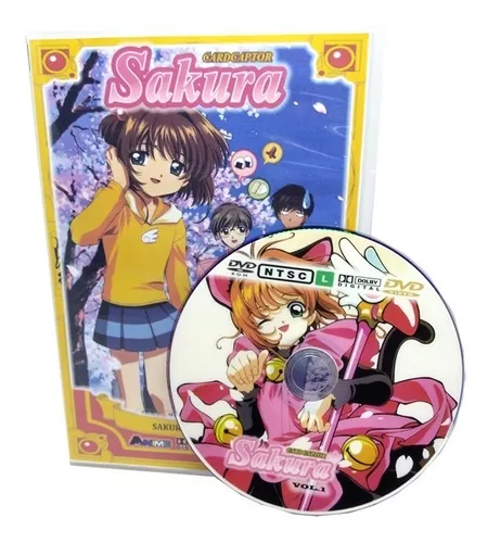 Box Dvd Sakura Card Captor + Sakura Clear Card + Filme + Ova