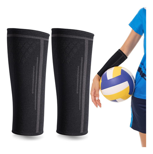 1 Pair Volleyball Arm Sleeves, Volleyball Compression Sleeve