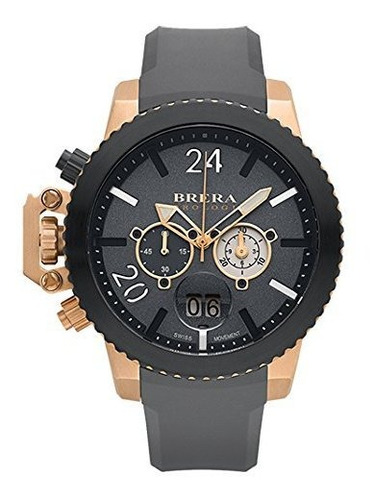 Reloj De Cuarzo Gris Brera Orologi Brml2c4808 Militare Analó