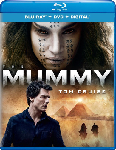 Blu Ray The Mummy 2017 Tom Cruise Dvd 
