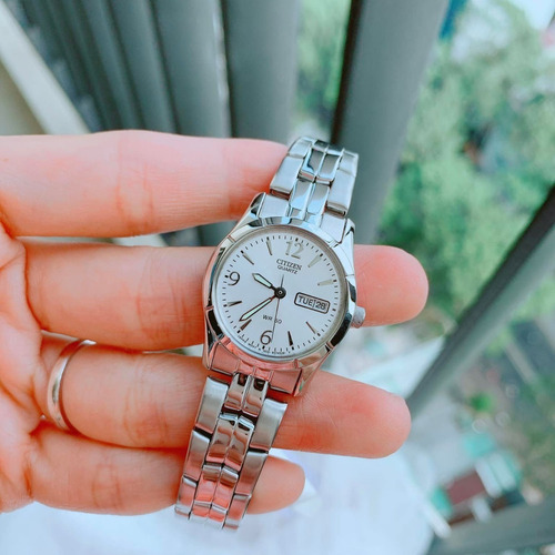 Citizen Ladies Stainless Steel Eq0540-57a ¨¨¨¨¨¨¨¨¨dcmstore Color de la correa Acero Color del bisel Acero Color del fondo Plata