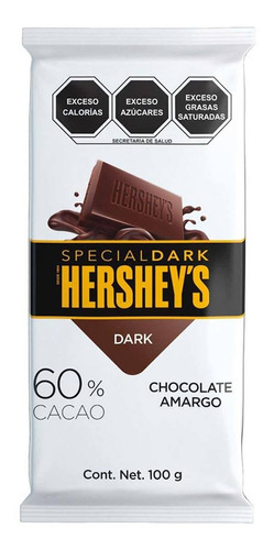 Barra De Chocolate Hershey's Special Dark Tradicional 100g