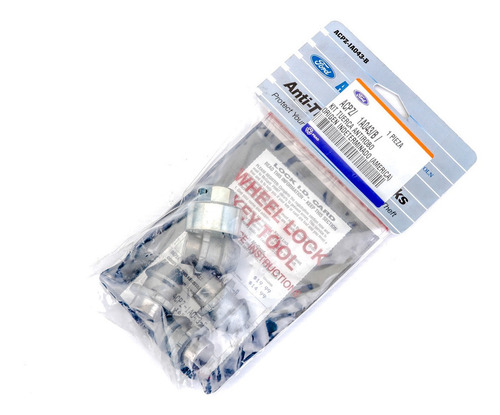 Imagen 4 de 8 de Kit Tuercas Antirrobo Ford Mustang