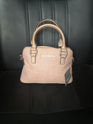 Imagen 2 de 4 de Bolsa Para Mujer Marca Liz Claiborne Color Rose Gold Brillo