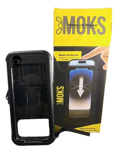 Soporte Base Celular Moto Moks Manillar Impermeable Ms.co