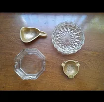 Comprar Lote X19 Ceniceros Vidrio, Madera, Bronce, Cerámica, Resina