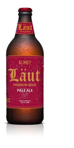 Cerveja Artesanal Puro Malte Läut Pale Ale Premium 600ml