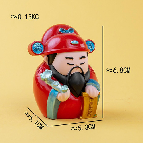 Figura Chino, Adorno De Mesa, Artesanía, Fengshui, Estilo C