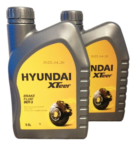 Liquido De Freno Hyundai Xteer dot-3