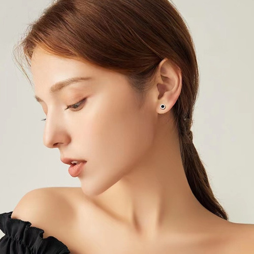 Aretes Mujer De Broquel Arracadas Joyeria Mujer Regalos