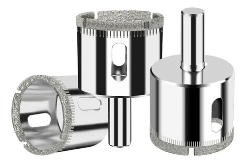 Kit 3 Sierras De Corte Diamantadas Para Gres Porcelánico