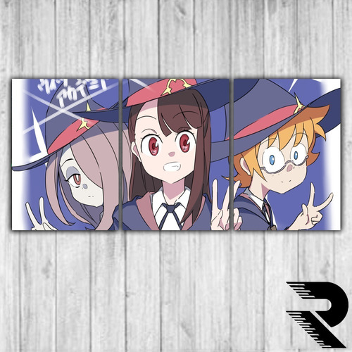 Cuadro De Little Witch Academia | 4 | Triptico