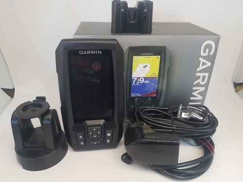 Gps Sonar Garmin Striker 4 Plus Completo Com N.f. 