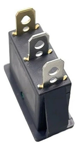 X20 Llave Tecla On-off Kcd3 Rocker 16a Neon Verde Rectangulo