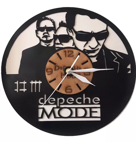 Reloj Vinilo Pared Depeche Mode