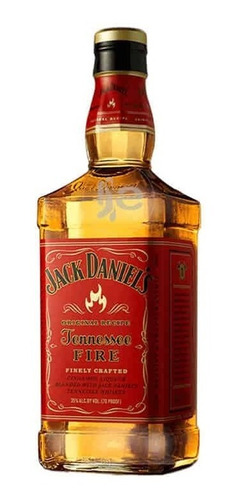 Wky Jack Daniels Fire Bot 750 Ml