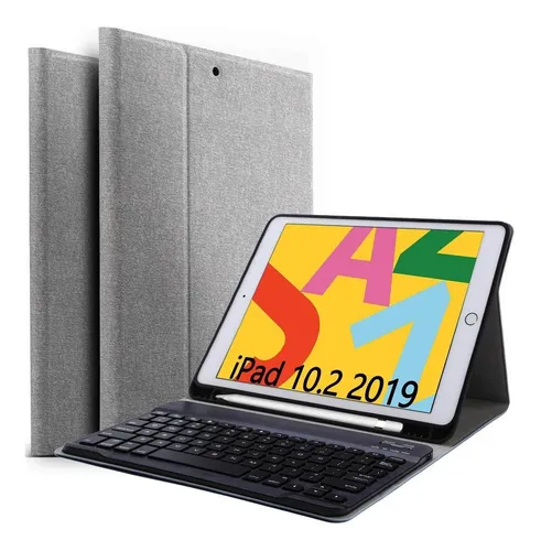 8a Gen Funda Con Teclado Para iPad 10.2 2020 Qhohq Azul 8a Gen Funda Con Teclado Para iPad 10.2 2020 Qhohq Azul