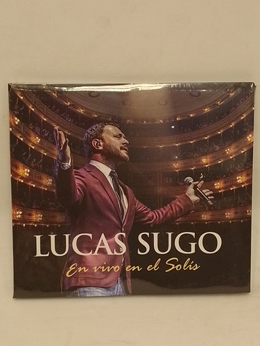 Lucas Sugo En Vivo En El Solis Cd Nuevo 