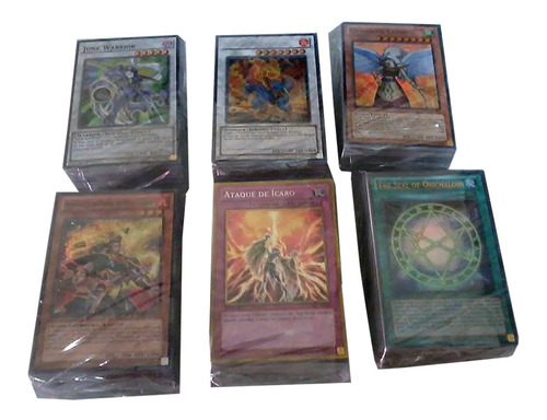 Yugioh! Mega Pack Lote Com 110 Cartas Originais Yugioh!