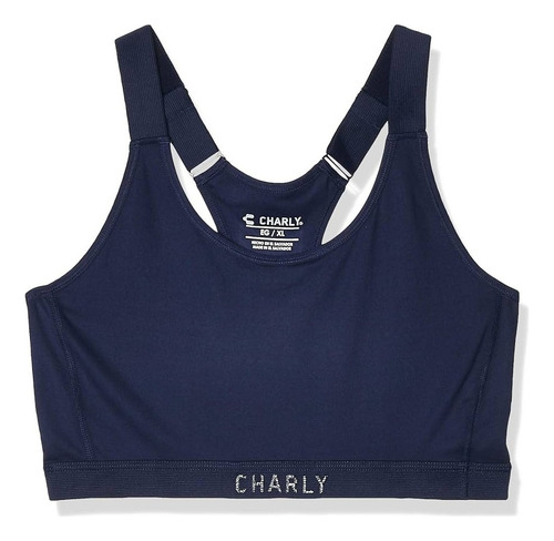 Top Deportivo Entrenamiento Charly Azul Para Mujer