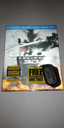 Blu-ray 3d Dvd G. I. Joe Retaliaton 