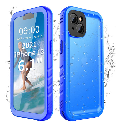 Funda Cozycase Para iPhone 13-azul