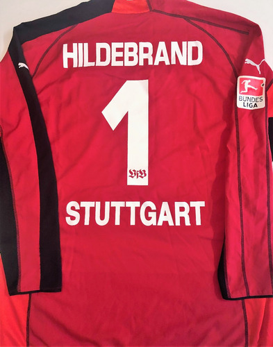 Camisa Stuttgart 2005/06 Goleiro Hildebrand #1 Bundesliga