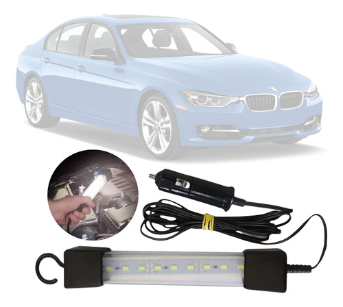 Pendente Cordão Luz Led 12v Bivolt Universal Bmw 320i 