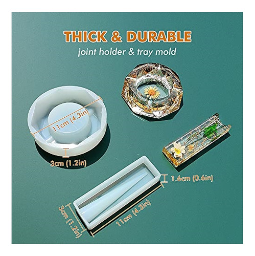 Moldes Para Artesanía De Silicona Para Resina Epoxi