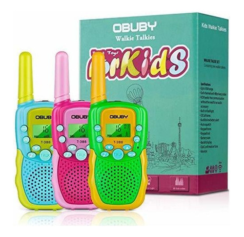 Walkie Talkies Para Ninos, 22 Canales Radio De 2 Vias Jugue