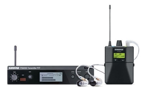 Sistema De Monitoramento Shure Psm300 In-ear C/fone 215cl