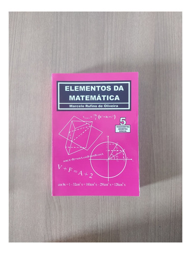 Elementos Da Matemática Trigonometria E Geometria Espacial Volume 5 Marcelo Rufino De Oliveira