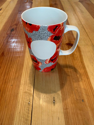 Vaso Taza Starbucks Cerámico Clásico 473ml Flor De Loto (Usado)