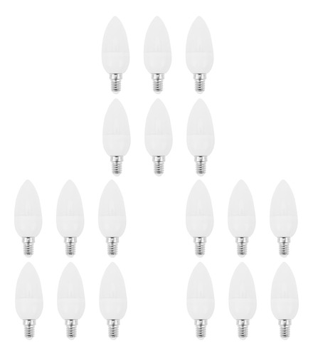 18 Unidades De Lámparas Led, Bombillas, Candelabros, 2700 K,