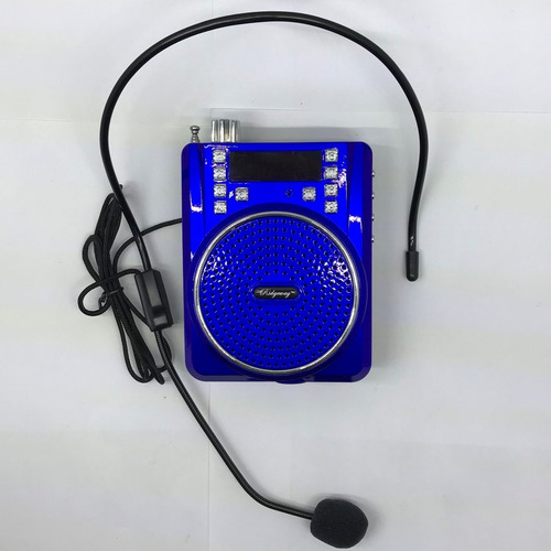 Parlante Microfono Altavoz Radio Bluetooth Usb + Obsequio