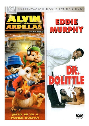 Alvin Y Las Ardillas + Dr Dolittle Boxset Pelicula Dvd 