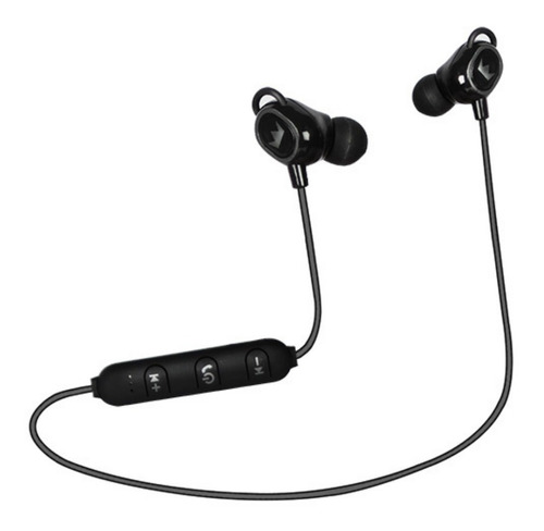 Auricular Inalámbricos Bluetooth Crown Cmbe-500 Negro- Tv Color Negro