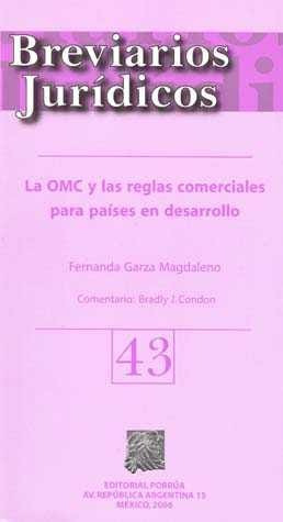 Breviarios Jurídicos 43 · Las Omc Y Las Reglas Com . 768847